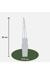 Powojnik wielkokwiatowy Miss Bateman