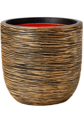 Capi Nature Rib NL Doniczka Kula Antracyt