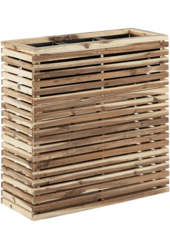Marrone Orizzontale Divider Naturalny