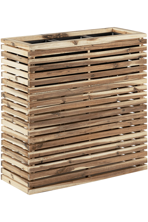Marrone Orizzontale Divider Naturalny