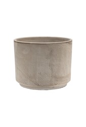 Terakotowa Doniczka Cylindryczna Grigio 25
