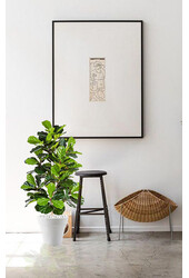 sztuczna roślina Ficus lyrata w Pure Rond S