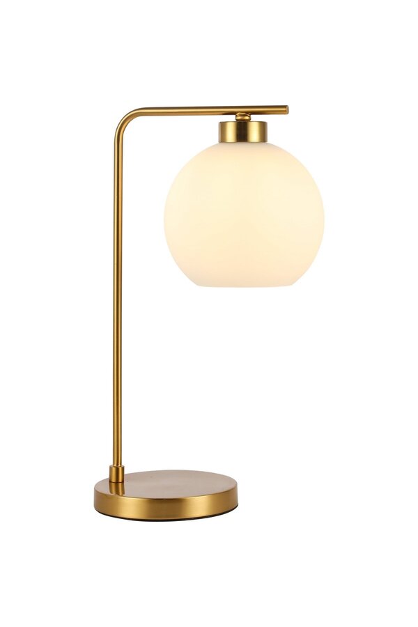 Lampa Stołowa Xandy Białe Złoto