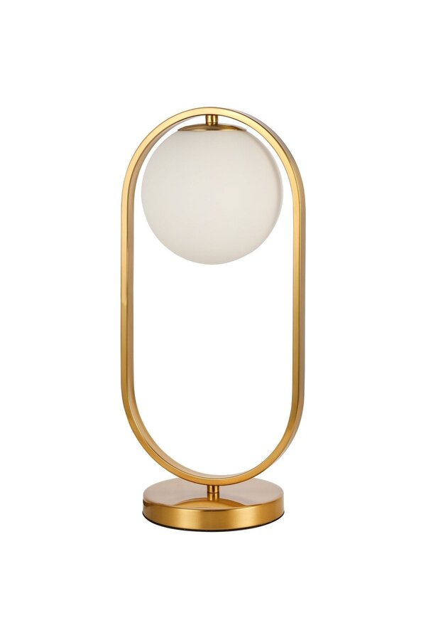 Lampa stołowa Emma White Gold