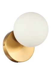 Lampa ścienna Maria Białe Złoto