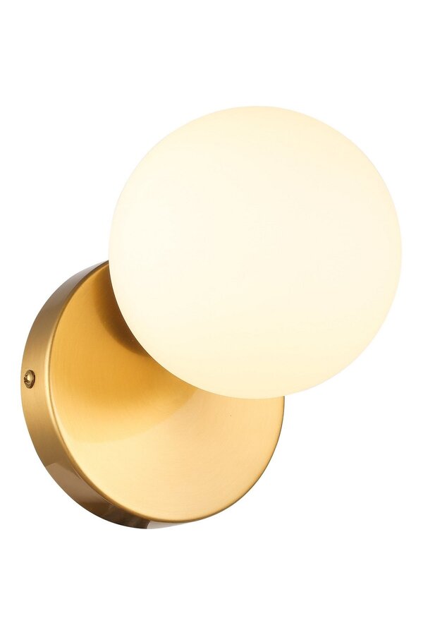 Lampa ścienna Maria Białe Złoto