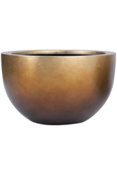 Baq Metallic Silver Leaf Bowl matowy miód
