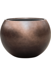 Baq Metallic Silver Leaf Globe matt coffee (z wkładem)