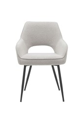 Krzesło do jadalni Gina – Bouclé – Naturalne