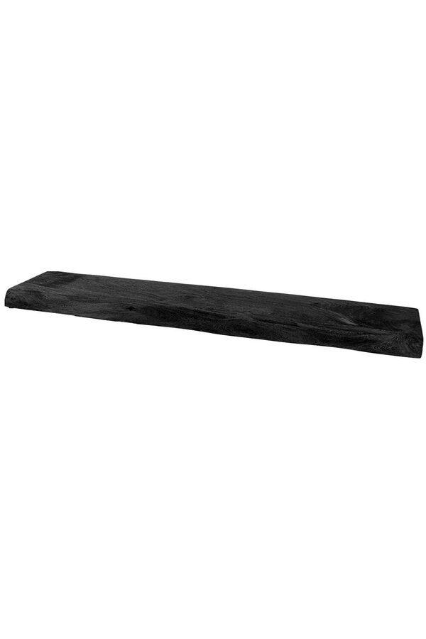 Półka ścienna Pure Czarny Mango Drewno 100 cm