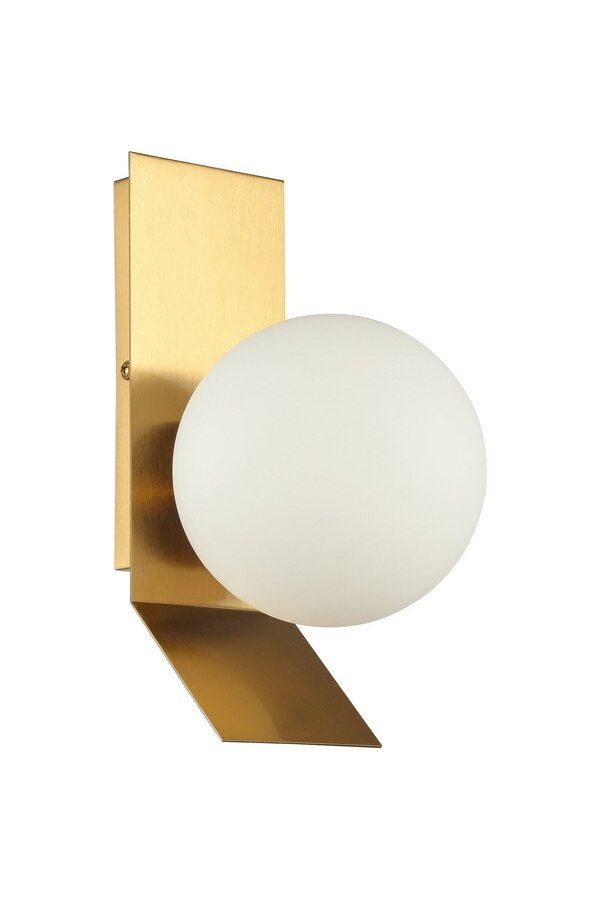 Lampa ścienna Julia Białe Złoto