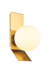 Lampa ścienna Julia Białe Złoto