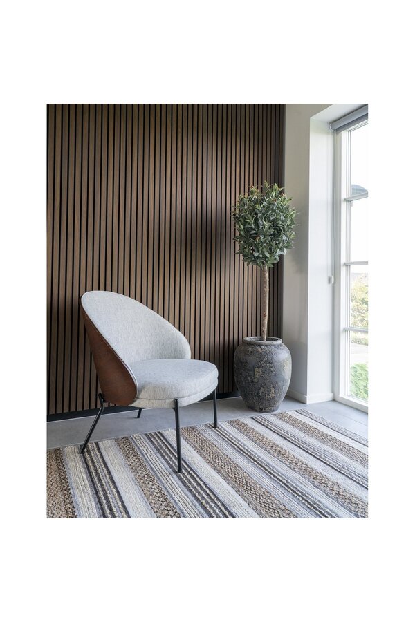 Morena Rug - Dywan, ręcznie tkany, naturalny/szary, 160x230 cm