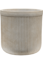 Baq Pionowy Żebrowany Cylinder Beżowy