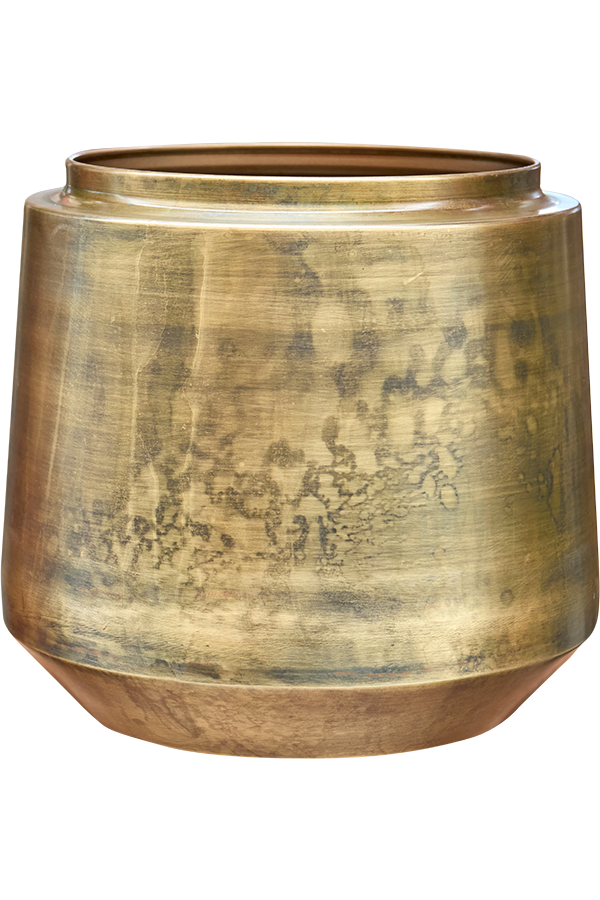 Indigo Pot Vintage Gold