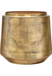 Indigo Pot Vintage Gold