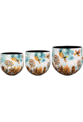 Designed By Lammie Doniczka Fresia Fresh (zestaw 3 szt.)