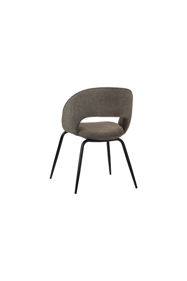 Krzesło Rainbow Taupe (Zestaw 2 sztuk)