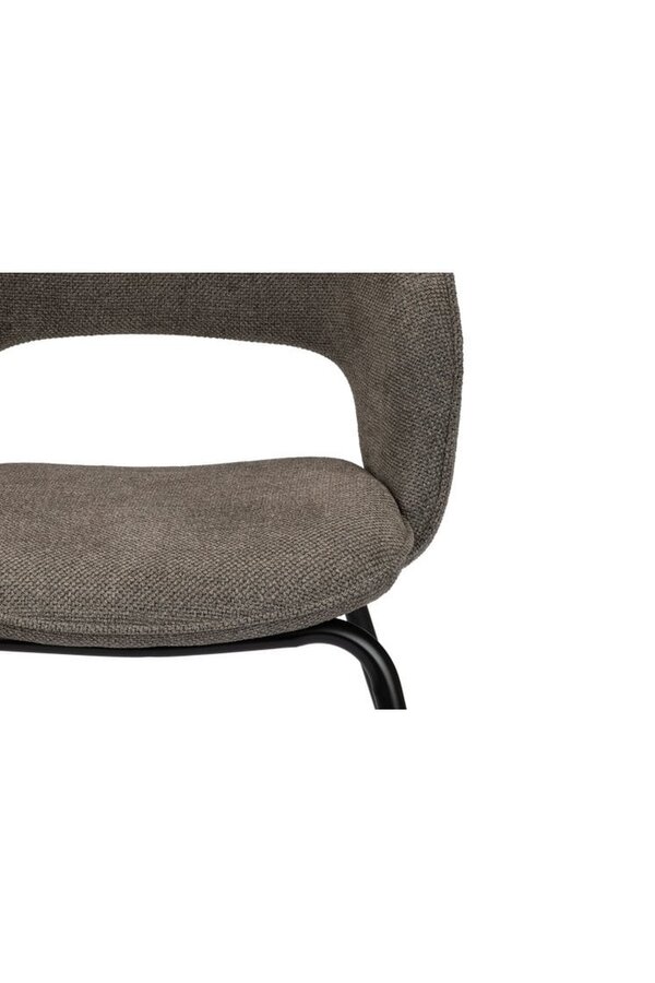 Krzesło Rainbow Taupe (Zestaw 2 sztuk)