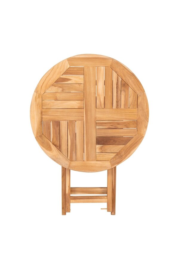 Stół jadalniany Oviedo Teak, ø70x75cm