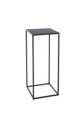 Quinty Stolik pomocniczy - Zestaw 3 - D30 x S30 x W70 cm - Metal - Czarny