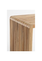 Yonker Stolik boczny - Zestaw 3 szt. - D44 x S34 x W50 cm - Drewno z recyklingu - Brązowy