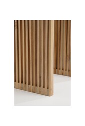 Yonker Stolik boczny - Zestaw 3 szt. - D44 x S34 x W50 cm - Drewno z recyklingu - Brązowy