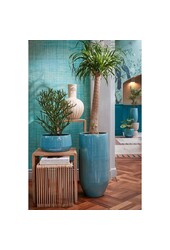 Yonker Stolik boczny - Zestaw 3 szt. - D44 x S34 x W50 cm - Drewno z recyklingu - Brązowy