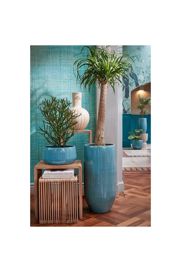 Yonker Stolik boczny - Zestaw 3 szt. - D44 x S34 x W50 cm - Drewno z recyklingu - Brązowy