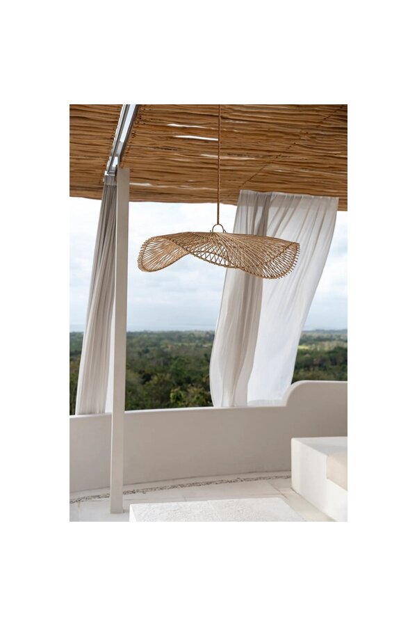Lampa wisząca Chapeau - Naturalna - L.