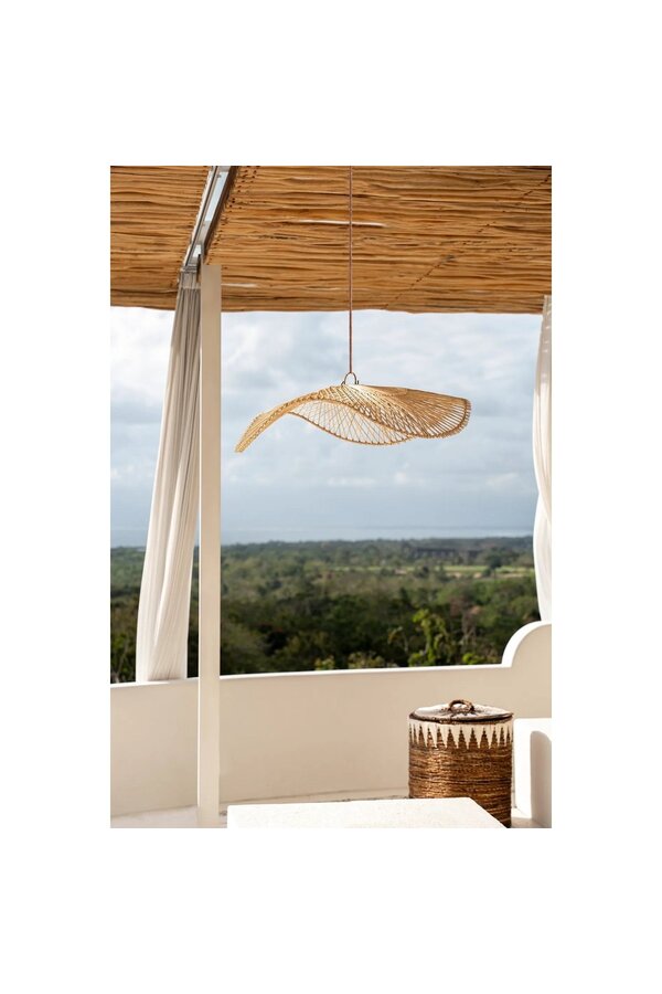 Lampa wisząca Chapeau - Naturalna - L.