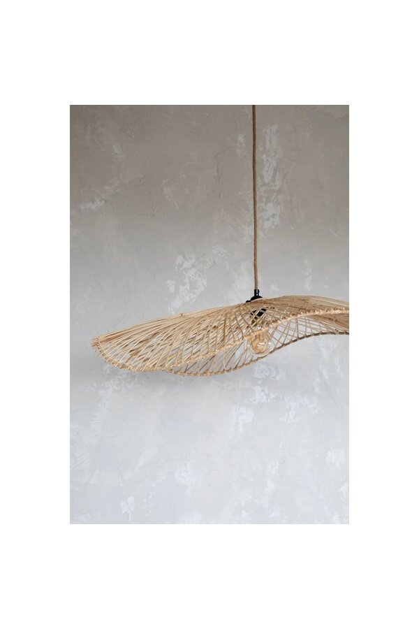 Lampa wisząca Chapeau - Naturalna - L.