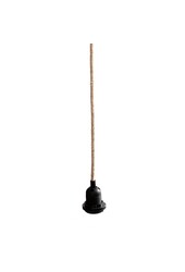 Oprawka Lampy Sufitowej - Naturalna Czerń - 1 Oprawka