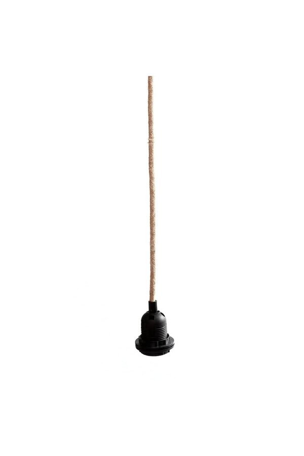 Oprawka Lampy Sufitowej - Naturalna Czerń - 1 Oprawka
