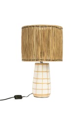 Lampa Stołowa Molokai - Biały Naturalny