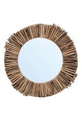Lustro Driftwood Halo - Naturalne - M