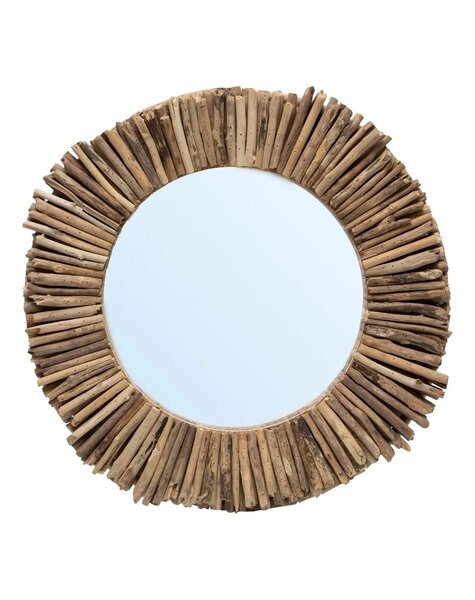 Bazar Bizar Living Lustro Driftwood Halo - Naturalne - M