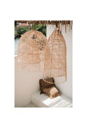 Wisząca lampa Amalfi - Naturalna - M