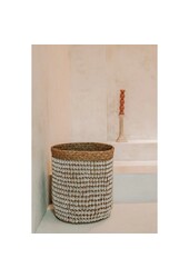 Kosz Pandan %231 - Naturalna biel