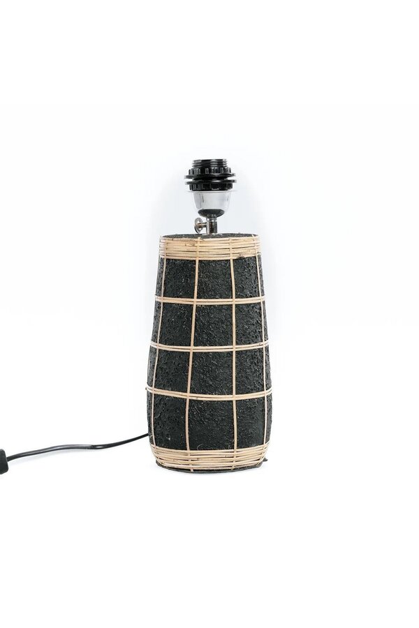 Lampa Stołowa Skiathos - Naturalna Czerń