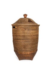 Kosz na pranie Colonial - Naturalny Brąz - XL