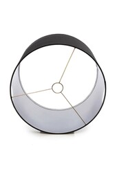 Lampa stołowa z drewna tekowego - Naturalna Czerń