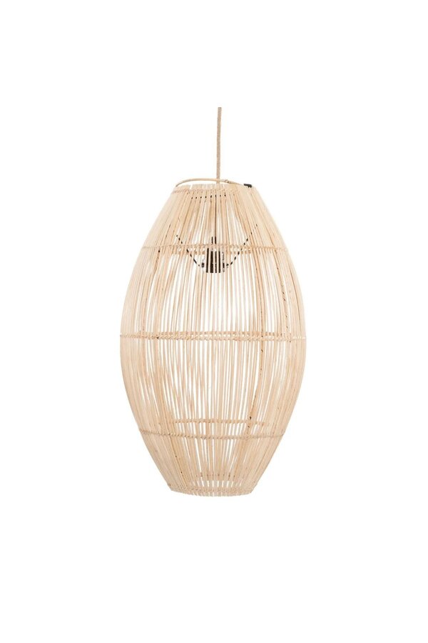 Lampa wisząca Zuri - Naturalny - L
