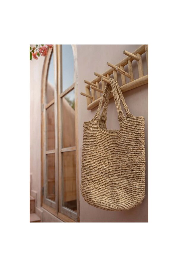 The Island Cloth Hanger - Naturalny