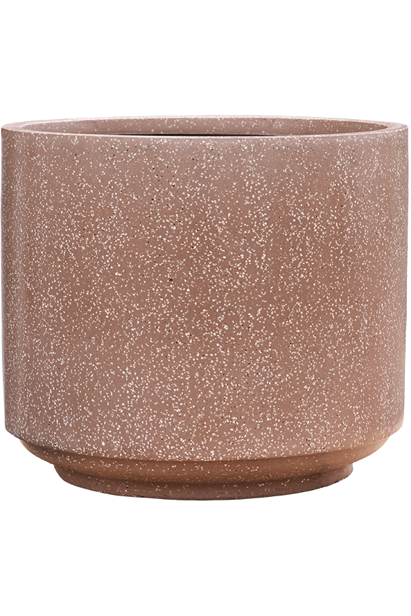 Baq Terrazzo Cylinder Mocha
