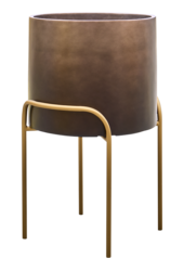 Baq Gradient Elevated Cylinder High Matt Coffee ( + stopa)