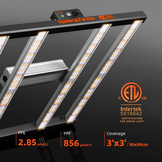Spider Farmer Spider Farmer SE3000 LED Kweeklamp