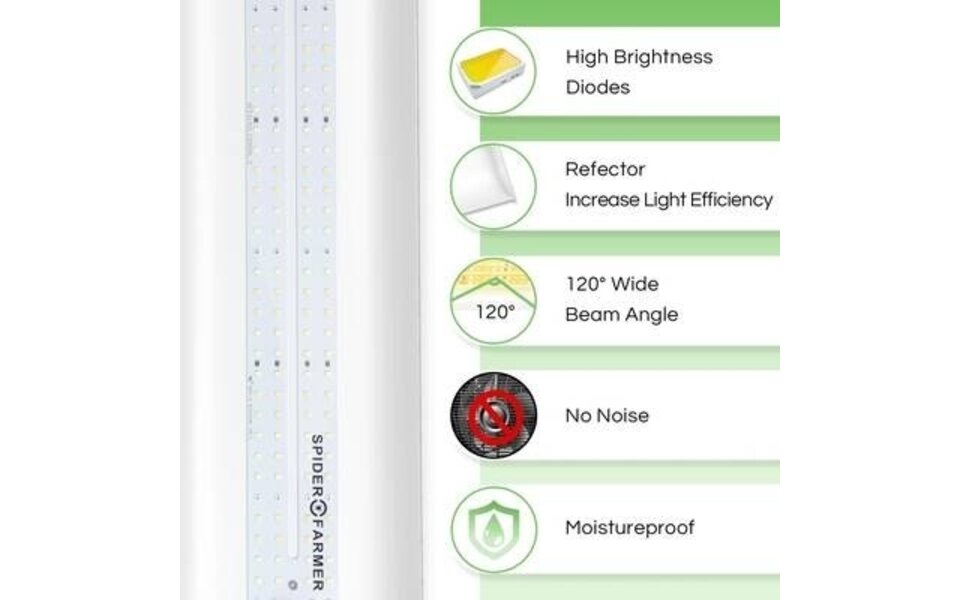 Spider Farmer Spider Farmer SF600 LED Grow Light Spider Farmer Spider Farmer SF600 LED Grow Light