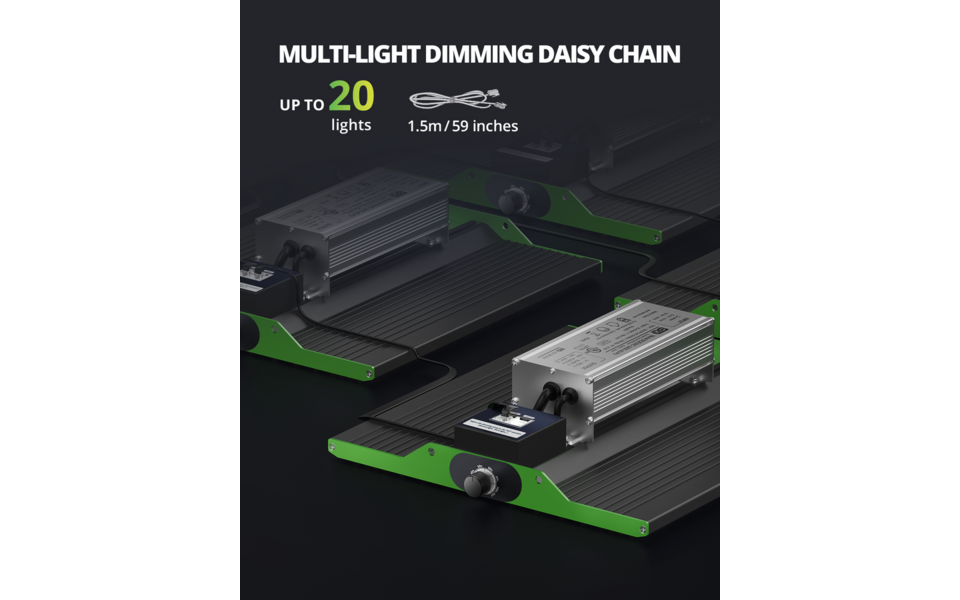 Viparspectra Viparspectra P1000 LED Kweeklamp