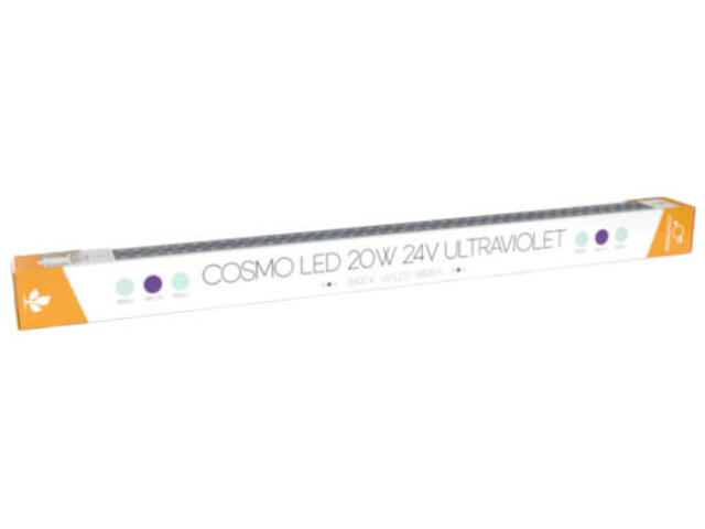 smalle 50 cm lange UV LED kweeklamp 20 watt met smal formaat voor gerichte belichting smalle 50 cm lange UV LED kweeklamp 20 watt met smal formaat voor gerichte belichting